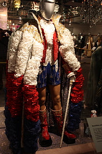 Liberace, płaszcz, etap, ubrania, kostium