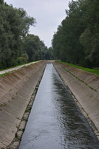 canal, Río, naturaleza, agua, Senne