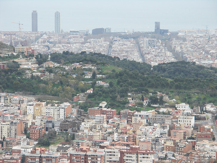 Barcelona, mare, Catalonia, City, a se vedea, peisaj, port