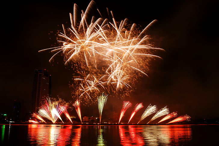 fireworks, the international fireworks competition, fireworks in da nang, danang international fireworks, fireworks event, fireworks festival