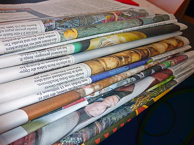 laikraštis, kasdieniai laikraščiai, Naujienos, informacija, laikraštinis popierius, laikraščiai, šriftas