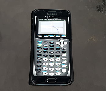 Kalkulator, graphing calculator, aplikacija, graf, obrazovanje, matematika, telefon