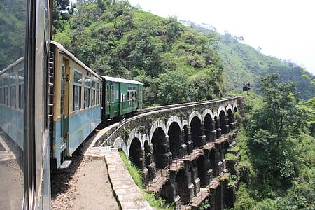 l'Índia, Shimla, Kalka, ferrocarril, tren, UNESCO, amb tren