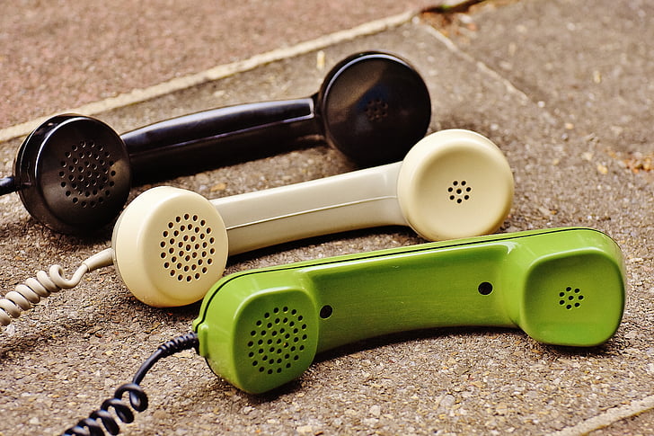 tālruņa klausuli, tālrunis, modeļi, paaudžu, vecais, paziņojums, telefons
