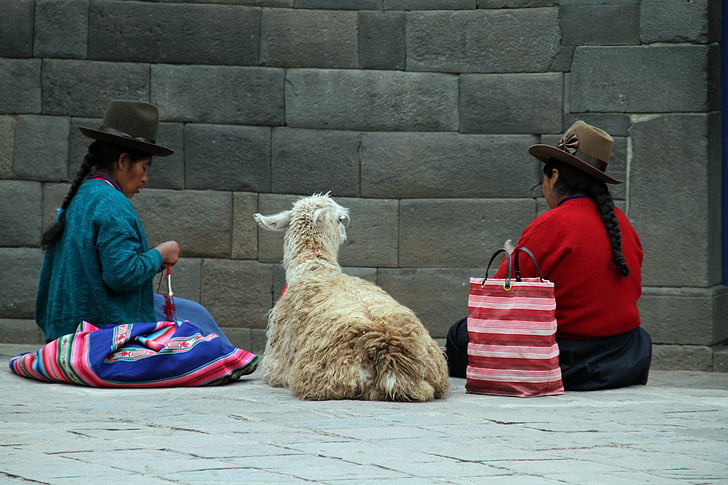 Cusco, Peru, Andok, Cuzco, utazás, turisztikai, utca