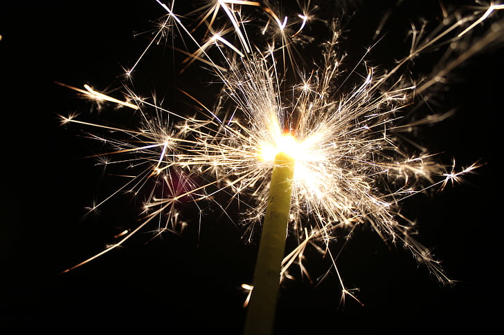 llums de Bengala, focs artificials, celebrar, 4 de juliol, Dom, explotar, Partit