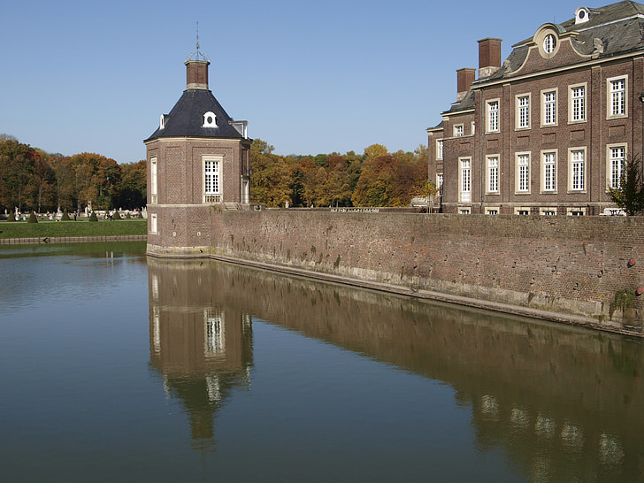 Kościoły Północnej, Zamek na wodzie, Münsterland, Historycznie, barok, Zamek, Schlossgarten