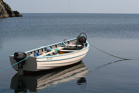 vaixell, pesca, l'aigua, Marina, Badia, vaixell de pesca, Mar