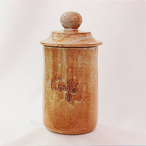 keramika, kontejner, umění, keramika, řemesla, kávové konvice
