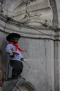 lutka, francuski, dječak, u Bruxellesu