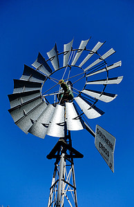 Windmill, australiska, pump, OutBack, jordbruk, Bush, windpump