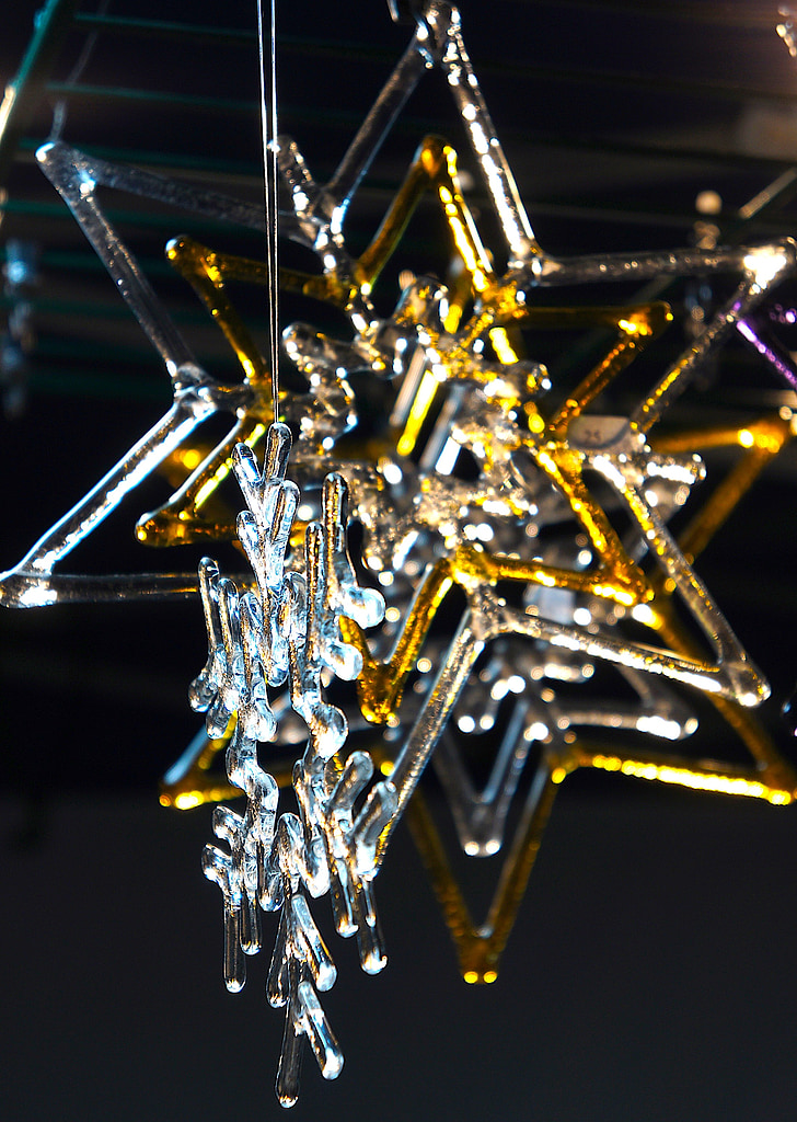 Star, üveg művészet, Fixáló, Advent