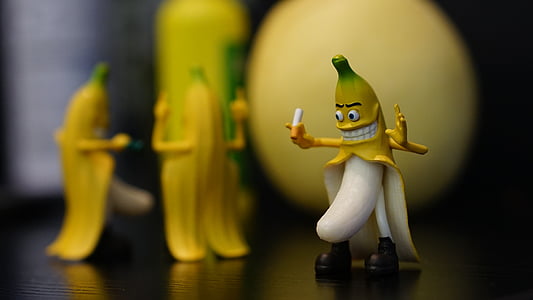 กล้วย, ตลก, ของเล่น, อารมณ์ขัน, ของขวัญ