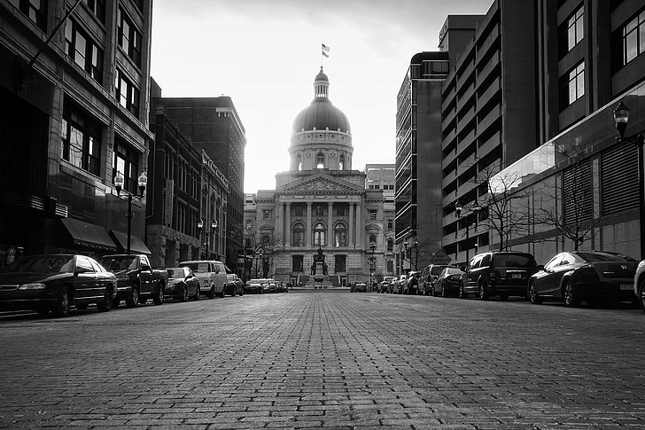 Capitol, Indiana, byggnad, Indianapolis, USA, statliga, arkitektur