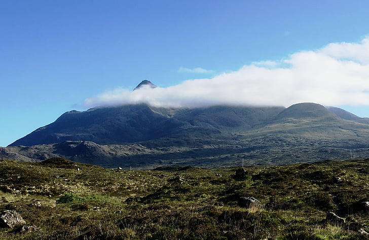 Schotland, Schotse, Isle of skye, Cuillin, schilderachtige, landschap