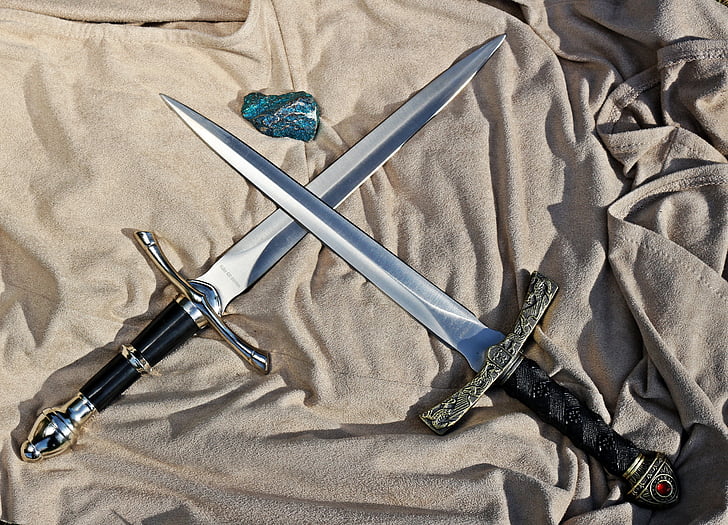 kniv, vapen, medeltiden, Blade, Sharp, Blacksmithing, dolk