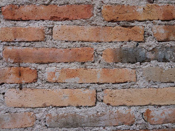 briques, septum, mur, pierres, mur de Pierre, texture, façade