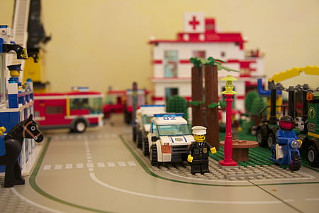 Lego, blocos de Lego, legomaennchen, blocos de construção, brinquedos, construído, Figura