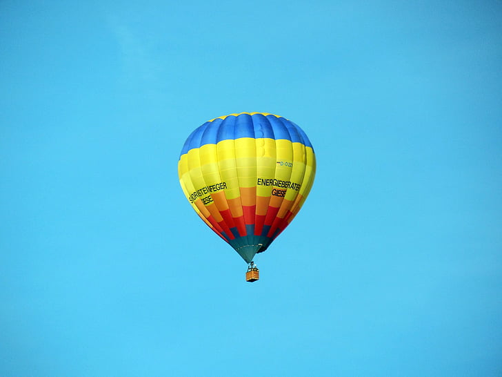 gaisa balons, karstā gaisa balons, karstā gaisa balons braukt, ballooning, Float, debesis, muša