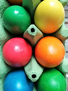 huevo, colorido, Semana Santa, huevos de Pascua, Feliz Pascua de resurrección, color, huevos de color