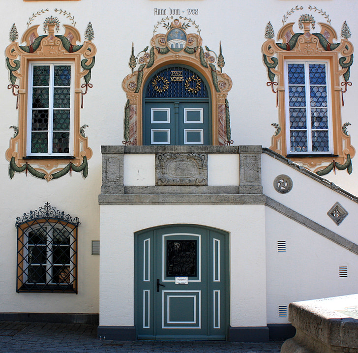 anyakönyvi hivatal, régi városháza, Fürstenfeldbruck, Németország
