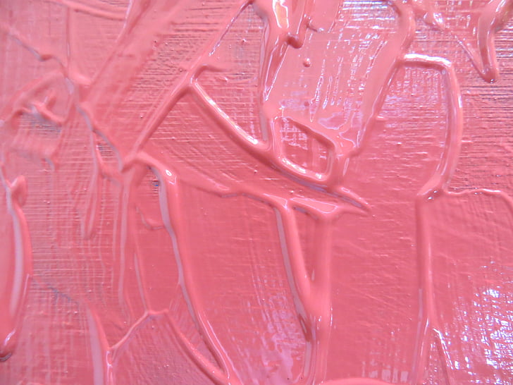 background, texture, pink, paint, painted, ridges, bumpy