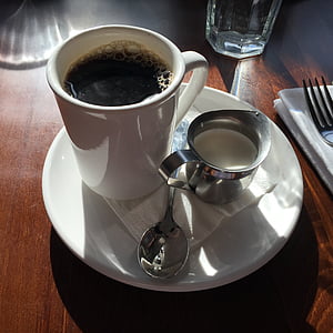 káva, horúce, nápoj, pohár, espresso, kaviareň, aróma