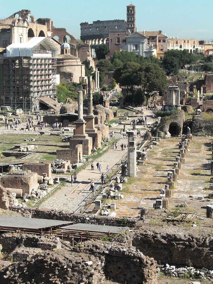 Forum, Roma, Italia, roman, Foro romano, Romani, vechi