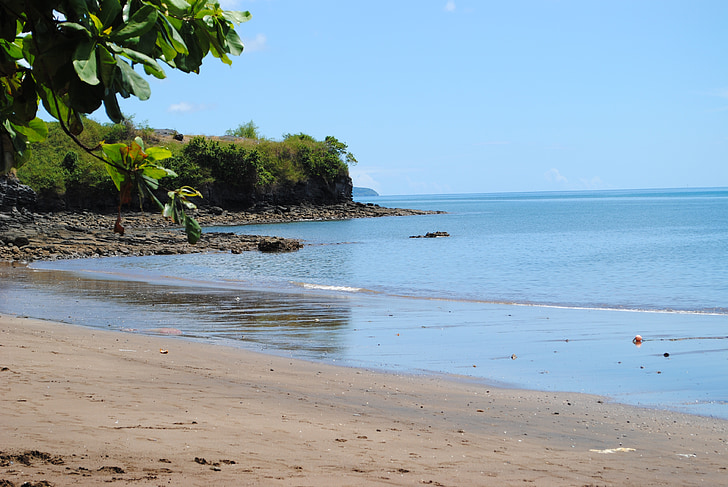 trevani, stranden, Mayotte