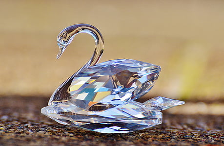 Swarovski, Swan, krystall, edle, vakker, glans