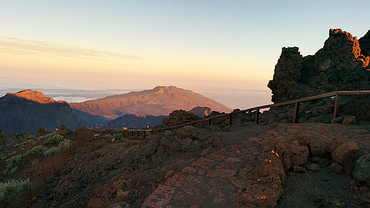 grūdų, La Kaldera, nacionalinis parkas, parkas, Canarias, La palma, Kanarų salos