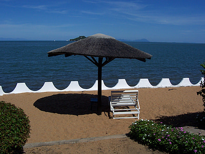 Malawisjön, Malawi, Salima, Afrika, vatten, stranden, sjön