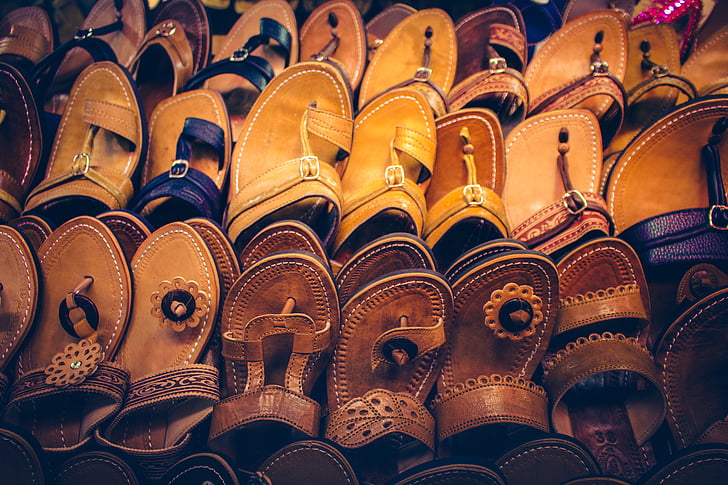 sandaler, kultur, Asia, reise, tradisjonelle, stil, mote