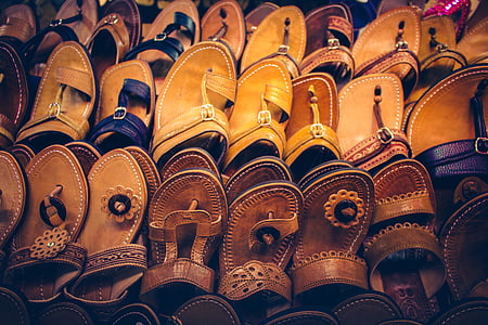 sandalen, cultuur, Azië, reizen, traditionele, stijl, mode