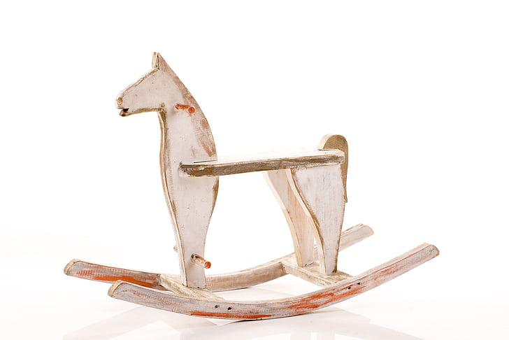 konik, the horse, poles, wood, wooden, toy, for children