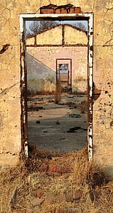 przygoda, drzwi, opuszczonych, wejście, Historia