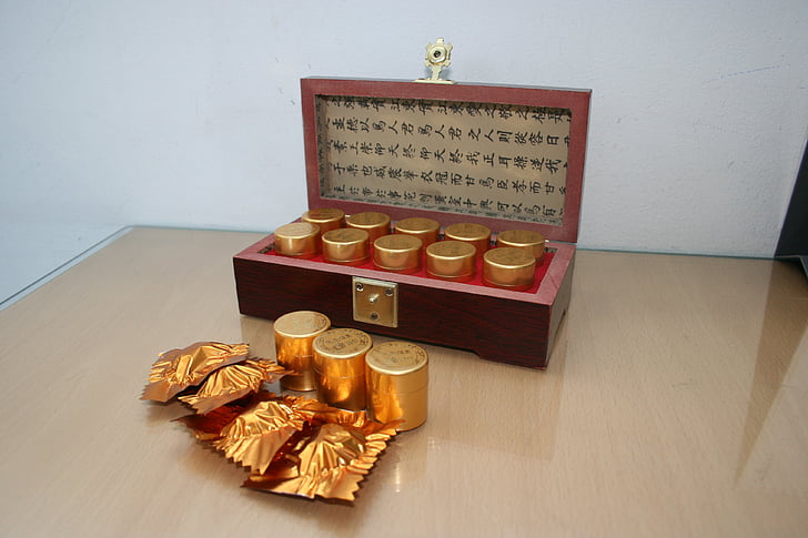 cordyceps, pills, dh, gold Colored, gold