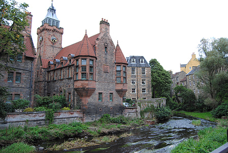 edinburgh, scotland, river