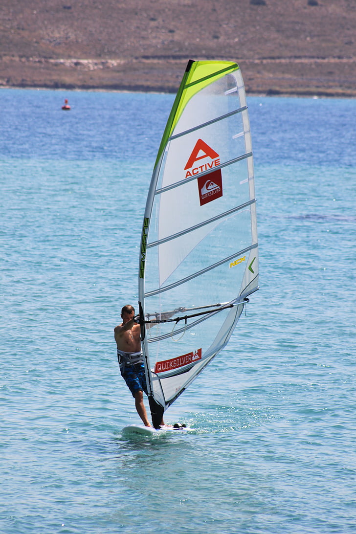 surfing, windsurfing, wiatr, żagiel, Marine, Alaçatı