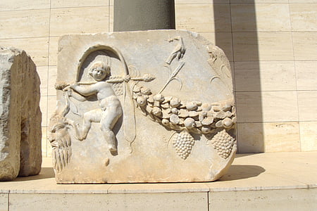 Antalyas museum, museet, på, arkitektur, skulptur