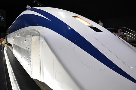 kereta api, Kereta linear, Jepang, lokomotif, kereta api, kecepatan, Kereta kecepatan tinggi