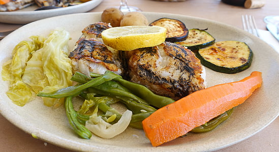 espada, fish, carrot, deepwater fish, portugal, dining, delicacy