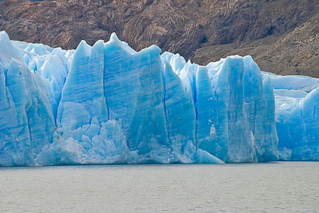 冰川, 冰, 自然, 智利, 徒步旅行, 雪, 山