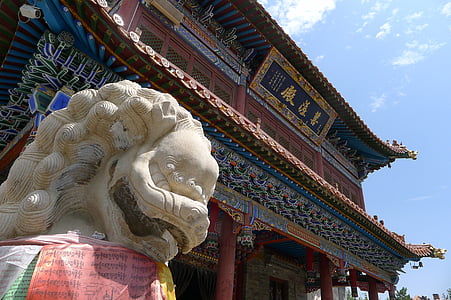 Templo de, Shishi, Mongólia