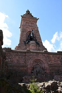Barbarossa monument, monument, blå himmel, Sky, blå, arkitektur, Tyskland