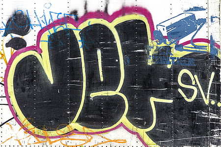 arrière-plan, Graffiti, grunge, art de la rue, mur de graffiti, art du graffiti, artistique