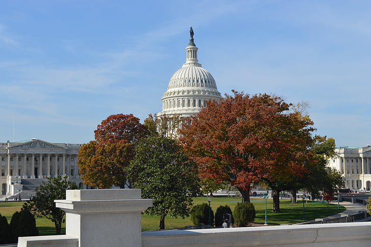 u, s, Kapitol, Washington-d, c, Herbst, Regierung