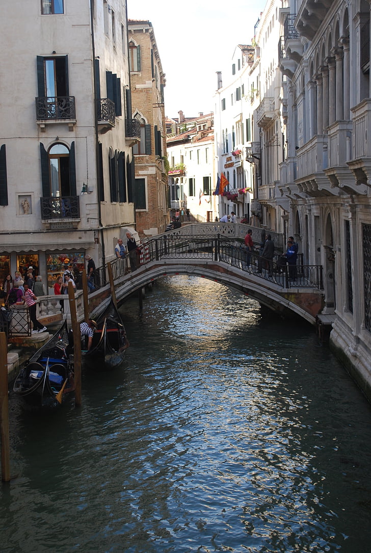 เวนิส, คลอง, อิตาลี, ท่องเที่ยว, ยุโรป, การท่องเที่ยว, อิตาลี