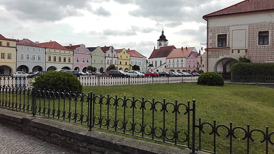 square, city, nove mesto nad metuji, historical