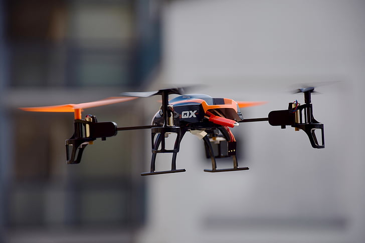 drone, RC, bladet 180 qx hd, quadrocopter, leker, rotorer, fly